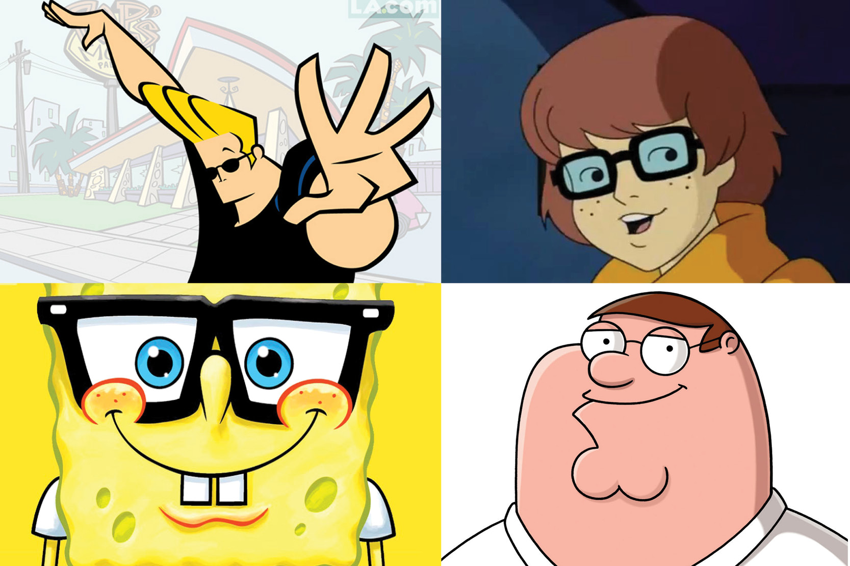 Cartoon Characters and Their Designer Brands of Eyeglasses - Designer