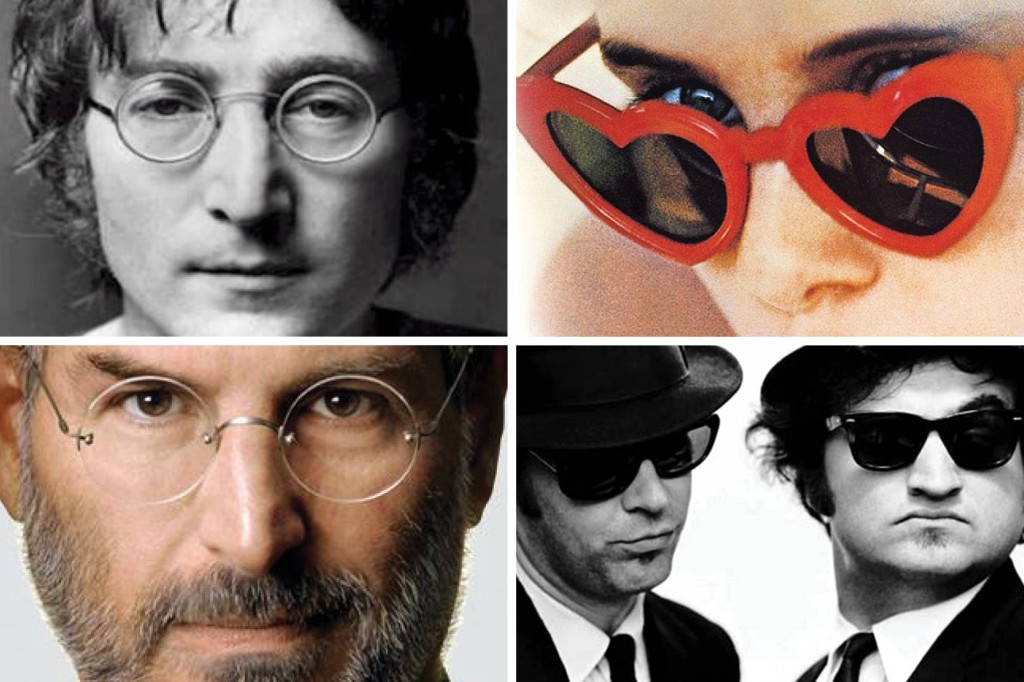 Eyeglasses that have shaped