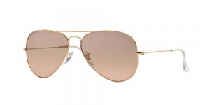 Ray Ban RB 3025 Aviator Large Metal Sunglasses 001/3E Gold