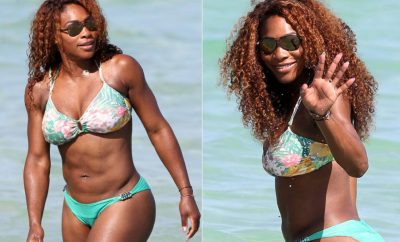 The Big, Bold Look of Oversized Luxury Sunglasses Worn by Serena Williams