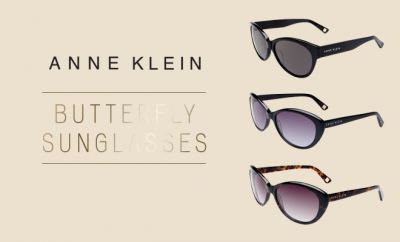 Anne Klein Butterfly Sunglasses Take Wing