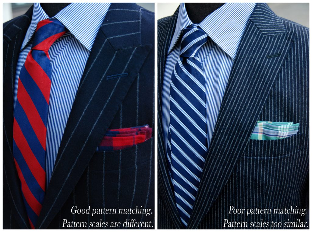 Same pattern suit