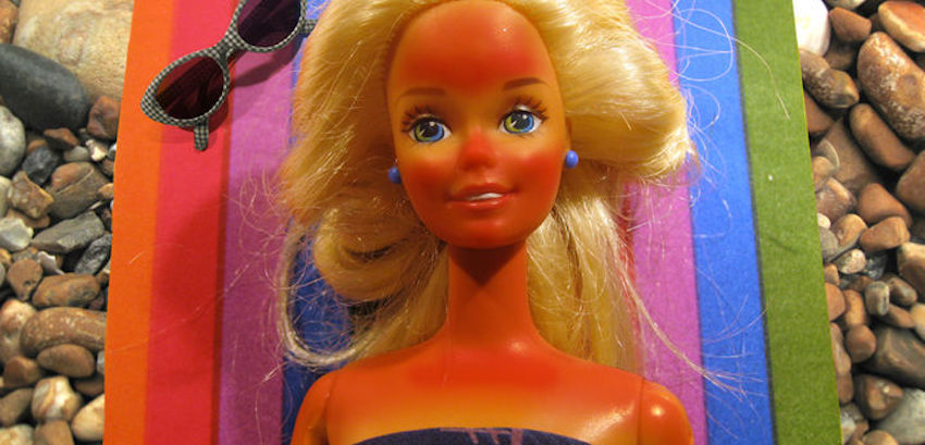 sunburnt barbie