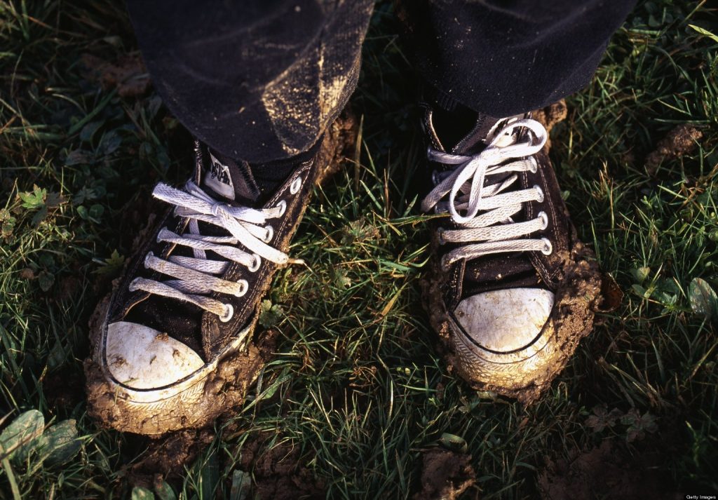 Shoes With Mud –